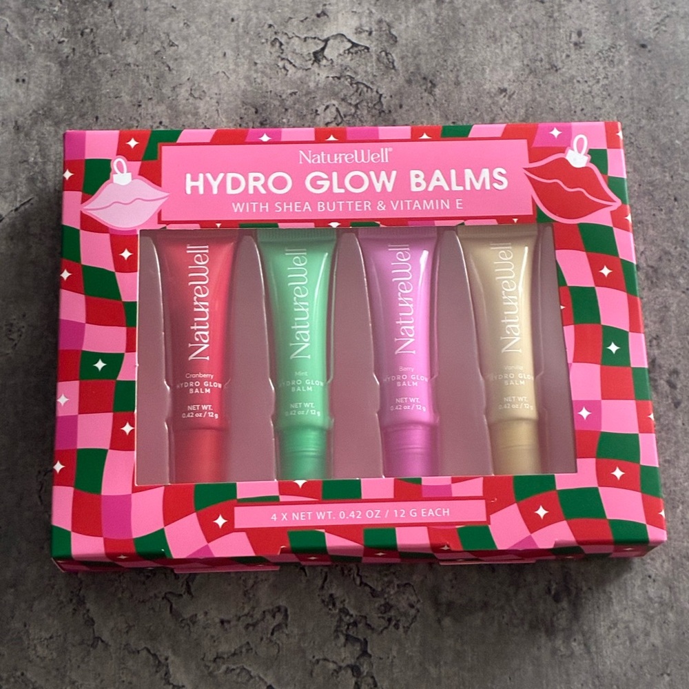NatureWell Hydro Glow Balms with Shea Butter & Vitamin E